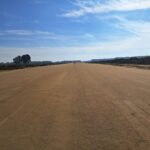 25 września  km 604+400’ budowa nasypu przygotowanie GWN