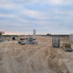 01 października  km 605+300 budowa nasypów budowa WD-71