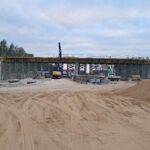 01 października  km 606+900 budowa filarów WD-73C