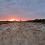 01 października  km 610+700 budowa nasypu