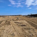 09 października  km 601+500’ budowa nasypu