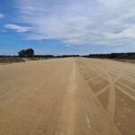 09 października  km 604+400’ budowa nasypu przygotowanie GWN