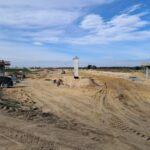 09 października  km 605+300 budowa nasypów budowa WD-71