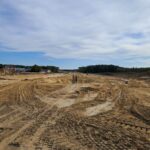 09 października  km 606+150’ roboty ziemne wykonywanie stóp fundamentowych WD-72