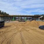 09 października  km 606+900 budowa ustroju nośnego WD-73C