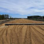 09 października  km 608+950’ budowa nasypu budowa PP-69