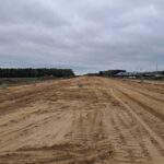 14 października  km 601+500 budowa nasypu