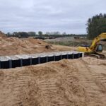 14 października  km 608+300’ budowa nasypu budowa PZM_14A