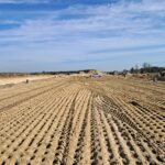 21 października  km 601+500’ budowa nasypu