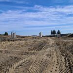 21 października  km 602+900’ budowa nasypu budowa podpór WD_69A