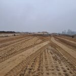 29 października  km 601+500’ budowa nasypu