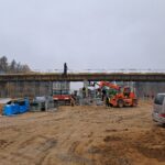 29 października  km 606+900 budowa ustroju nośnego WD_73C