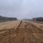 29 października  km 606+900’ przygotowanie GWN budowa kanalizacji deszczowej