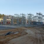 25 listopad 2024 obiekt PZSg-38A rozpoczęto montaz deskowania ustroju prawego (strona Warszawa)