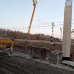 25 listopad 2024 obiekt WA-41 podpora P2 L beton ławy