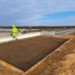 25 listopad 2024 obiekt WD-50 betonowanie płyty przejściowej P3