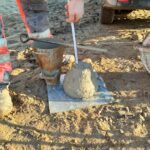 26 listopad 2024 obiekt PZSg-38A beton gzymsu poziomego muru M1