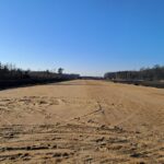 26 listopada  km 599+700’ budowa nasypu budowa podpór PZM-13L(L,P)