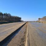 26 listopada  km 606+150 podbudowa pomocnicza C5_6 GWN kanalizacja deszczowa