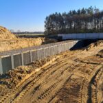 26 listopada  km 608+300’ budowa nasypu budowa PZM_14A