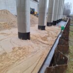 28 listopad 2024 obiekt WA-41 podpora P2 zasypka ławy