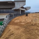 02 grudzień 2024 obiekt WD-44 kontynuacja budowy murów M1 i M2