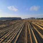 03 grudnia  km 601+500 budowa nasypu