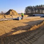 03 grudnia  km 608+300’ budowa nasypu budowa PZM_14A