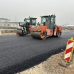 04 grudzień 2024 Węzeł Borki – Warstwa wiążąca z BA na dojeździe do WD-43'