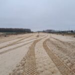 10 grudnia km 601+500 budowa nasypu