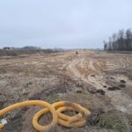 10 grudnia km 602+900 budowa nasypu