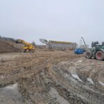 10 grudnia km 602+900’ budowa nasypu budowa ustroju nośnego WD_69A