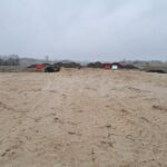 10 grudnia km 610+700’ budowa nasypu widok w kierunku odcinka IX