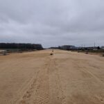 18 grudnia km 601+500 budowa nasypu