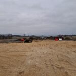 18 grudnia km 610+700’ budowa nasypu widok w kierunku odcinka IX