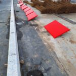 19 grudzień 2024 obiekt WD-43C kontynuacja montażu deski gzymsowej i krawężnika