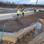 20 grudzień 2024 obiekt WD-43C podpora P3 beton płyty najazdowej