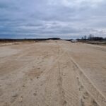 23 grudnia km 601+500’ budowa nasypu