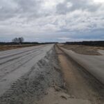 23 grudnia km 604+400’ zabezpieczenie piaskiem podbudowy zasadniczej C8_10