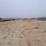 30 grudnia km 610+700 budowa nasypu