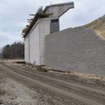 02 stycznia 2025 WA 41 567+133,16 - mury oporowe