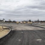 02 stycznia 2025 rondo przy Obwód Drogowy Borki