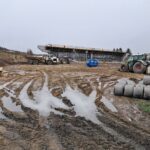 08 stycznia km 602+900’ budowa nasypu budowa ustroju nośnego WD_69A