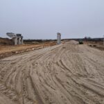 08 stycznia km 605+300 zabezpieczenie piaskiem podbudowy C5_6 budowa ustroju nośnego WD_71