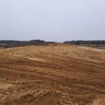 08 stycznia km 608+950 budowa nasypu i kanalizacji deszczowej