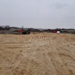 08 stycznia km 610+700’ budowa nasypu widok w kierunku odcinka IX