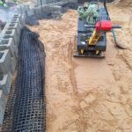 09 stycznia 2025 obiekt PZDd-41A kontynuacja budowy muru M4