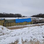 13 stycznia km 599+700’ budowa nasypu budowa podpór PZM-13L(L,P)