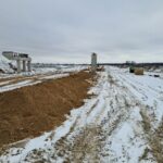 13 stycznia km 605+300 zabezpieczenie piaskiem podbudowy C5_6 budowa ustroju nośnego WD_71