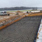 16 stycznia 2025 obiekt WA-45a betonowanie płyt przejściowych P4